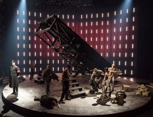 The cast of Martin Shermans Bent, directed by Moisés Kaufman, playing July 15 August 23, 2015, at the Center Theatre Group/Mark Taper Forum. For tickets and information, please visit CenterTheatreGroup.org or call (213) 628-2772. Contact: CTG Media and Communications/ (213) 972-7376/CTGMedia@ctgla.org Photo by Craig Schwartz