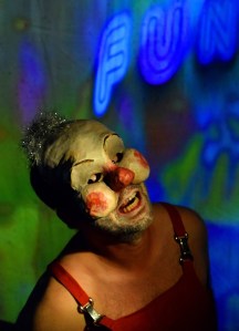 Miles Taber as “Emcee of Funland.