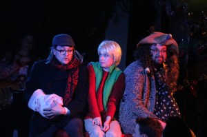 UMPO Home Alone - Damon Gravina Natalie Lander and Ryan O'Connor church scene