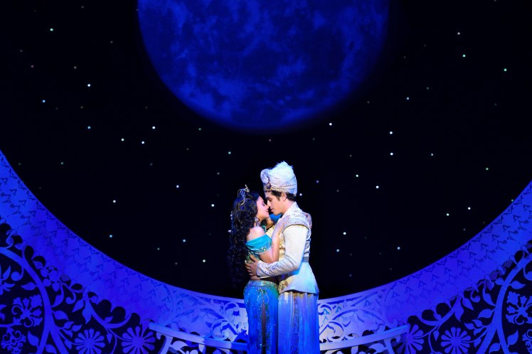 S5 Isabelle McCalla (Jasmine) Adam Jacobs (Aladdin). Aladdin North American Tour Original Cast . Photo by Deen van Meer(1)