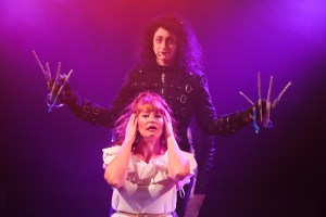 Scissorhands - Jordan Kai Burnett as Scissorhands - Carly Casey as Joyce - haircut