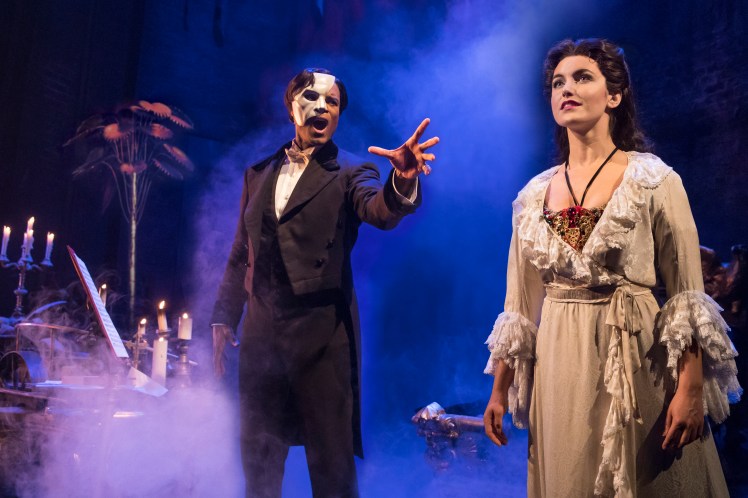 01. THE PHANTOM OF THE OPERA - Derrick Davis and Eva Tavares - photo Matthew Murphy