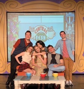 Central Perk Family Photo