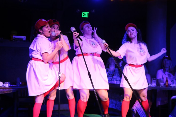 UMPO - LOTO - LtoR_Nohely Quiroz_Amanda Kruger_Gina D'Acciaro_Katie Powers - Big Girls Dont Cry